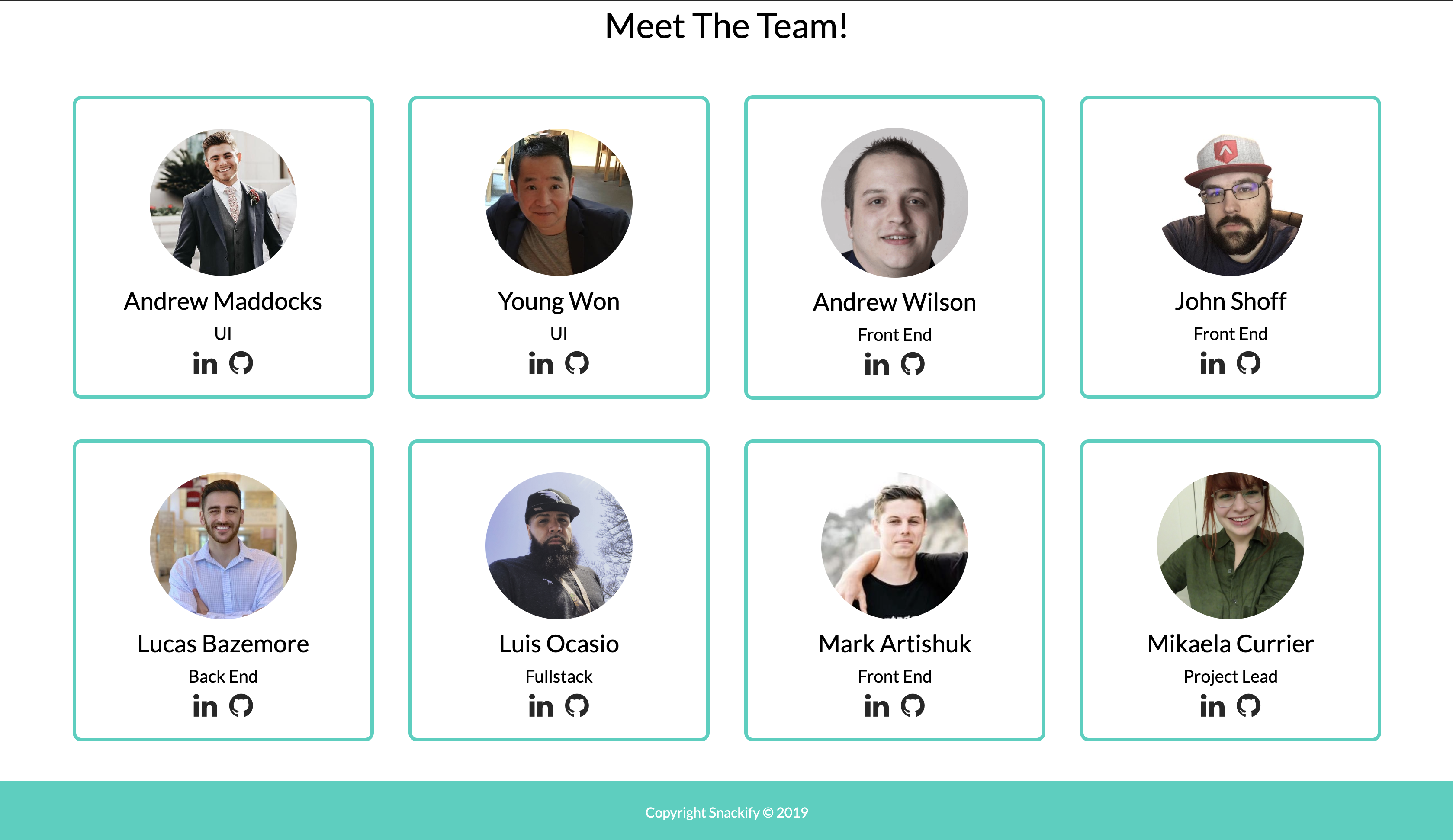 snackify team
